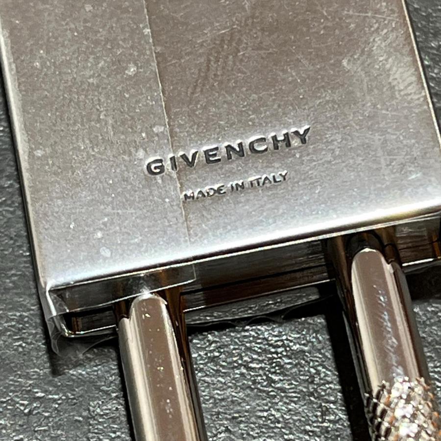 未使用品 GIVENCHY ジバンシィ 4G PADLOCK クリスタル4Gパドロック 南京錠 チャーム シルバー F 13763M_3