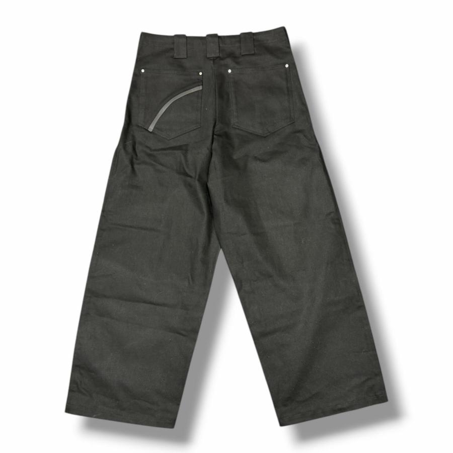 未使用品 ryaw リャウ 25AW DUSTI PANTS ダスティパンツ デニムパンツ ジーンズ ry-252-pt04 ブラック 2 13844M_1