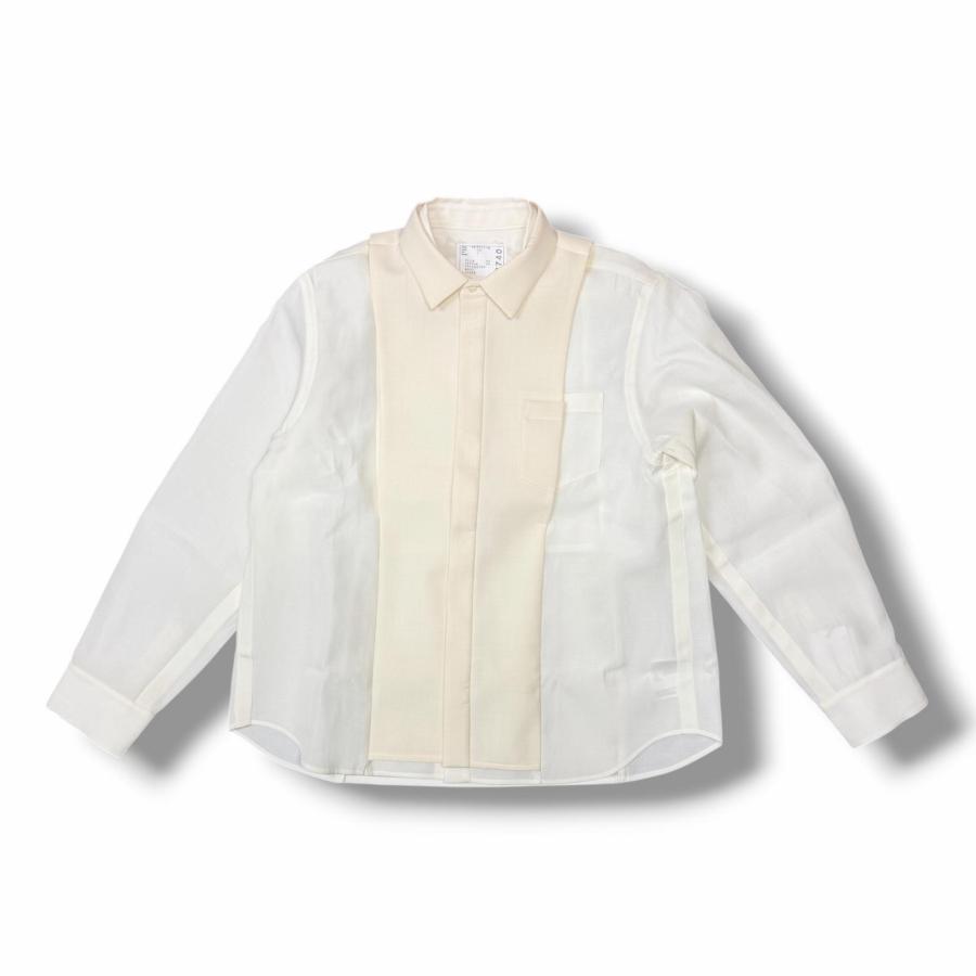 sacai（サカイ） 25AW Double Faced shirt ダブルフェイスシャツ