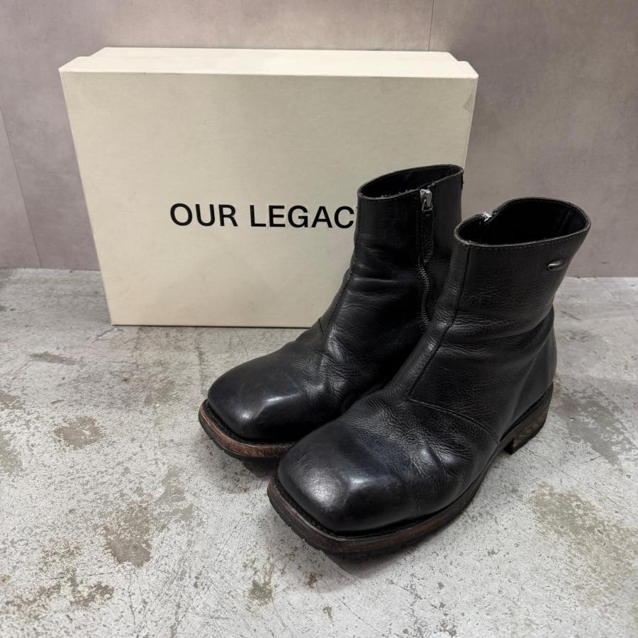 アワーレガシー　エンジンブーツ Our Legacy アワーレガシー Engine Boot レザー エンジンブーツ
