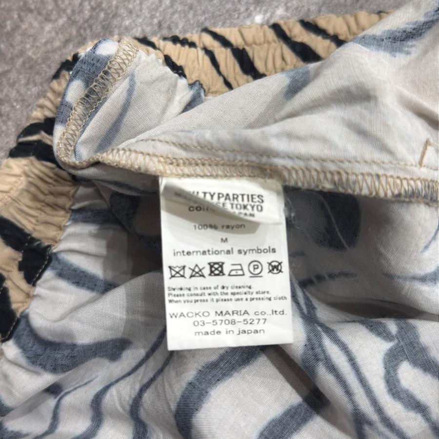 WACKO MARIA TIM LEHI 虎 アロハショーツ ハーフパンツ ハーフパンツ ワコマリア ベージュ M （1398M） WACKO MARIA（ワコマリア） TIM LEHI 虎 アロハショーツ ハーフパンツ