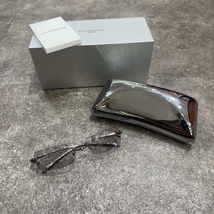 GentleMonster BOLD Atomic リムレス　サングラス　メガネ GENTLE MONSTER ジェントルモンスター BOLD PARANOYD 02 リムレス