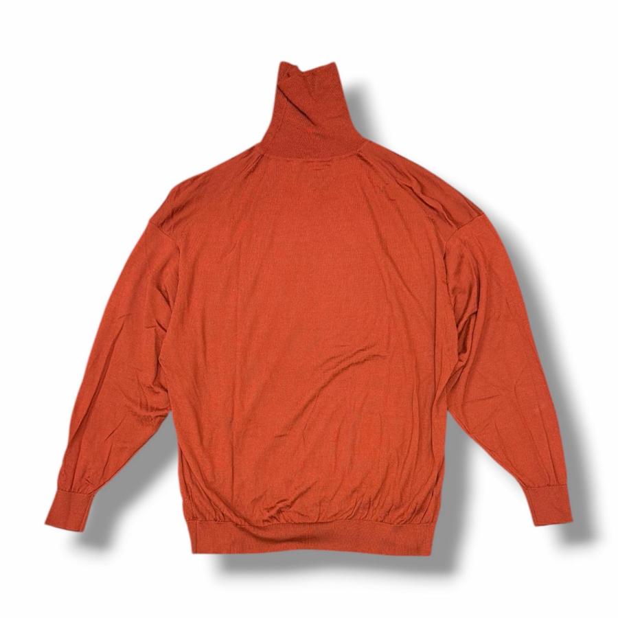 参考上代31900円 Graphpaper 24AW High Gauge L/S High Neck Knit ハイゲージロングスリーブハイネックニット タートルネックニット グラフペーパー GU243-80313C ブラウン 3 （14198M） Graphpaper グラフペーパー 24AW High Gauge L/S Neck Knit ハイゲージ