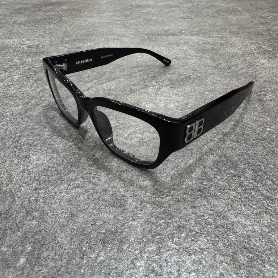BALENCIAGA（バレンシアガ） Bロゴ スクエア メガネ サングラス
