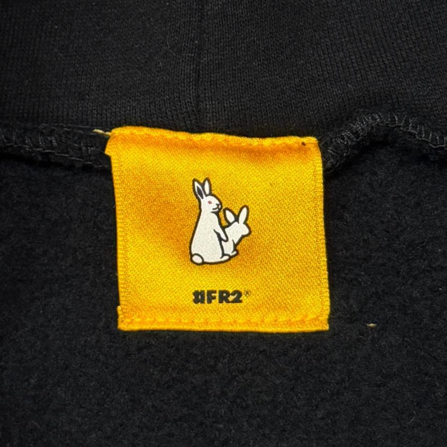 FR2 REGGAWS EXCLUSIVE / LOGO HOODIE スウェットパーカー フーディー レガウス別注 エフアールツー ブラック XL （14252M） FR2 エフアールツー REGGAWS EXCLUSIVE / LOGO HOODIE スウェット