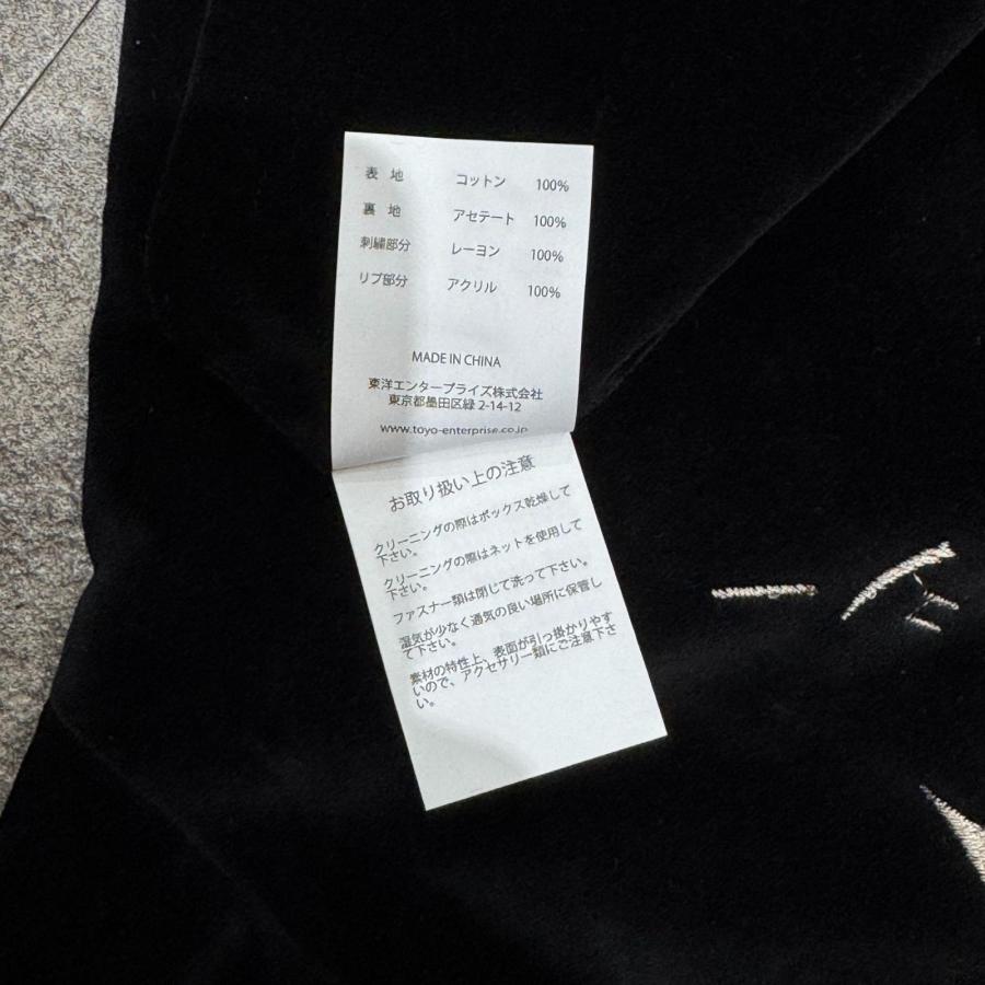 GDC ジーディーシー TAILOR TOYO Velveteen Acetate Souvenir Jacket