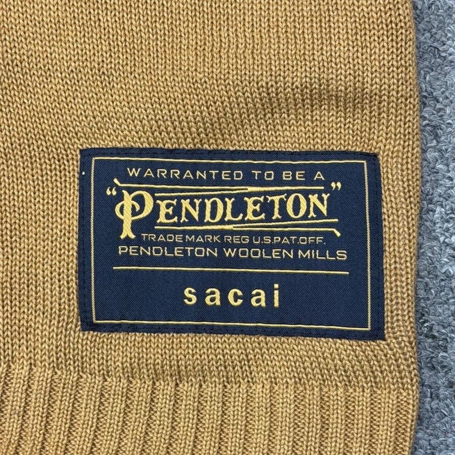 sacai（サカイ） × PENDLETON ペンドルトン 19SS PULLOVER SWEATER