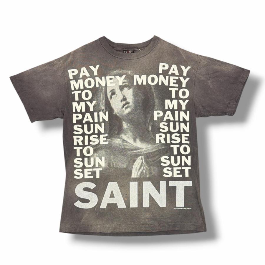 SAINT MICHAEL セントマイケル 24SS Pay money To my Pain PTP_SS Tee