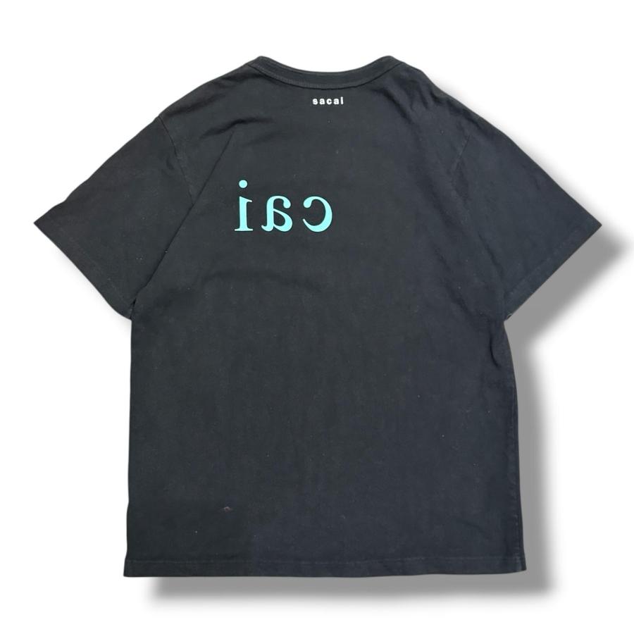 sacai（サカイ） 22SS 反転ロゴプリントTシャツ 半袖カットソー 22
