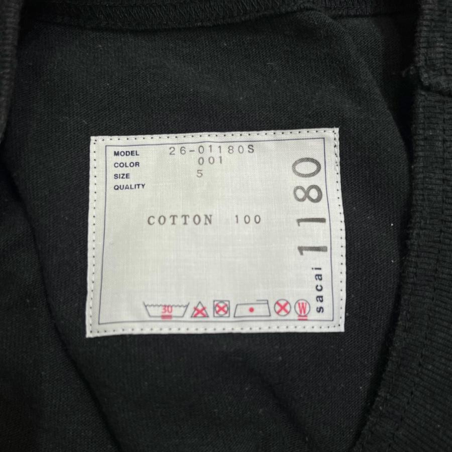 sacai（サカイ） 26SS プリント クルーネック Tシャツ 26-01180S