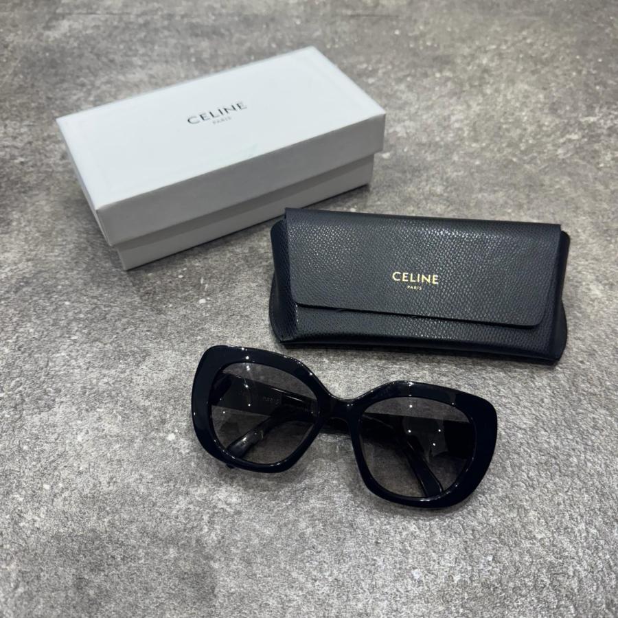 CELINE トリオンフサングラス メガネ サングラス セリーヌ CL4022U ブラック F （14538M） CELINE（セリーヌ） トリオンフサングラス メガネ CL4022U ブラック F