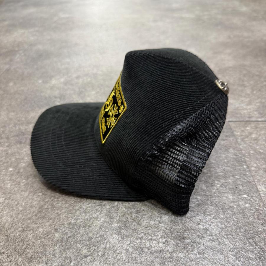 CHROME HEARTS クロムハーツ コーデュロイメッシュキャップ クロス