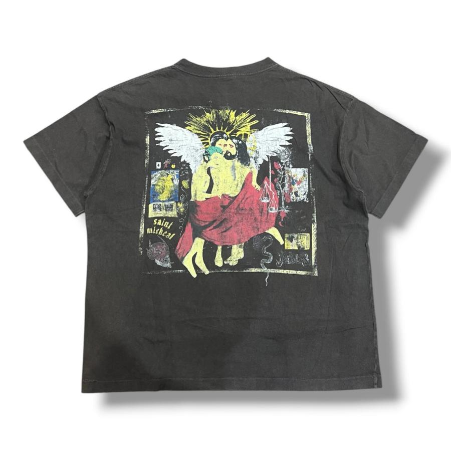 SAINT MICHAEL セントマイケル SHORT SLEEVE TEE   プリントTシャツ SM-A20-0000-001 チャコール M 14547Mの画像