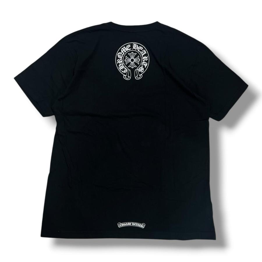 CHROME HEARTS クロムハーツ バックホースシュー ネックプリントT