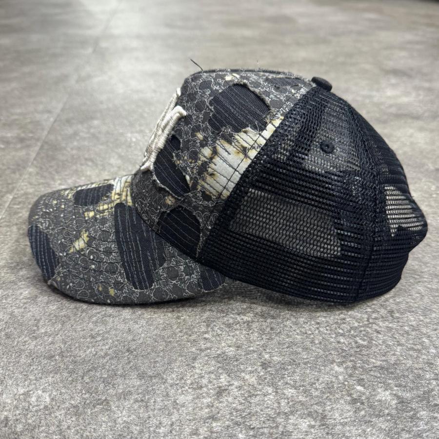 AMIRI アミリ 25AW BANDANA REPAIR TRUCKER HAT CAP ロゴ刺繍 バンダナ