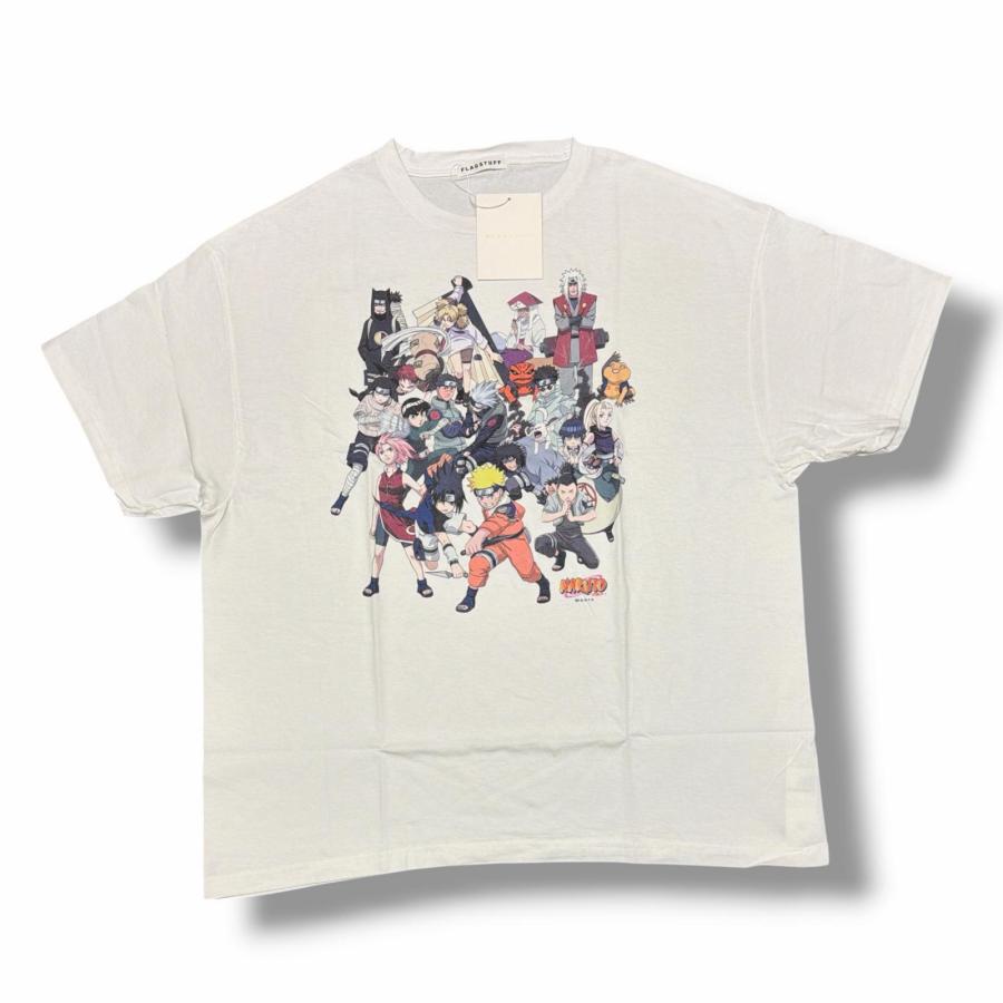 未使用品 F-LAGSTUF-F × NARUTO フラグスタフ ナルト ALL S/S TEE