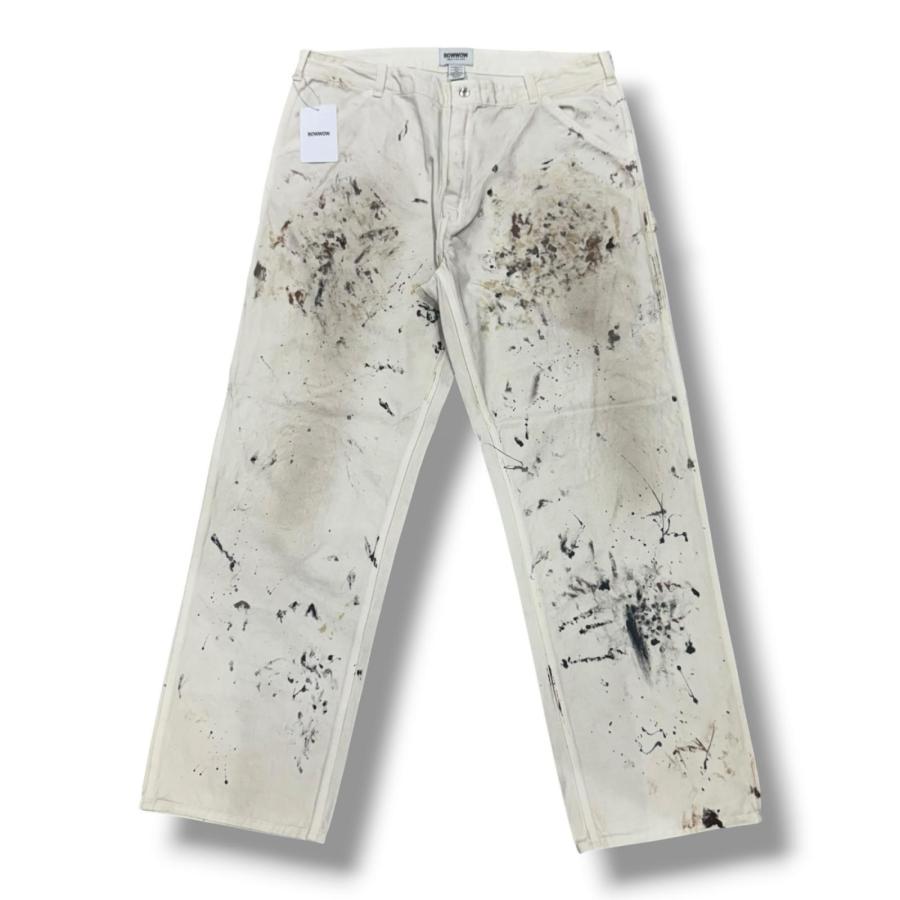 ミ*キ様 BOW WOW 25AW STAINED PAINTER PANTS 未使用品 BOWWOW バウワウ 25AW PAINT STAINED PAINTER PANTS ペイント