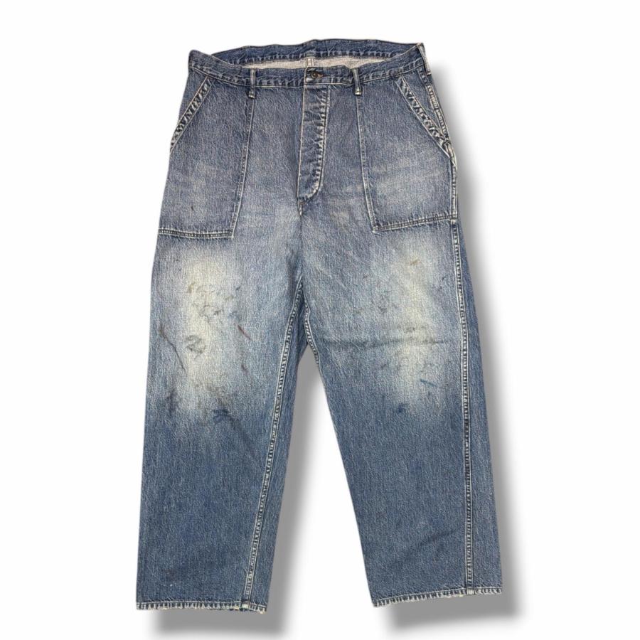 未使用品 BOWWOW バウワウ 25SS M-44 DENIM TROUSERS デニムトラウザー