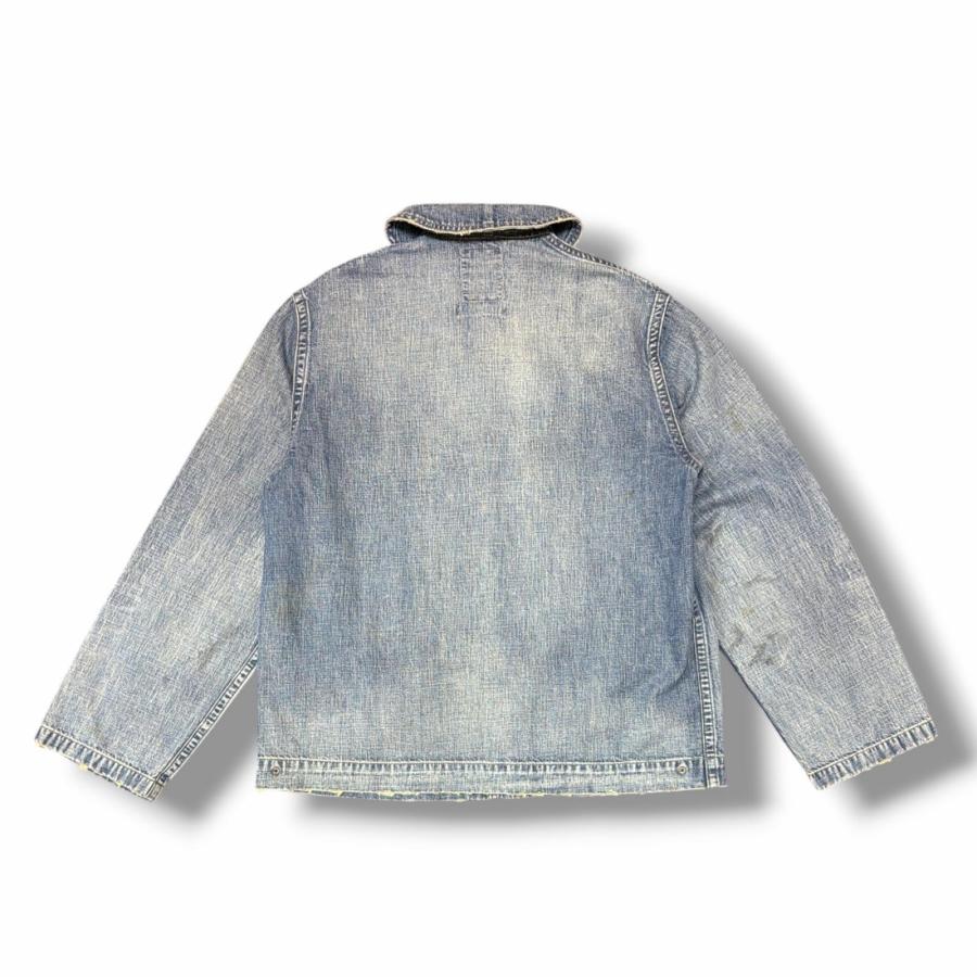 BOWWOW デニムカバーオール ダメージ加工 新品未使用 未使用品 BOWWOW バウワウ 25SS DUNGAREE JUMPER ダンガリージャンパー