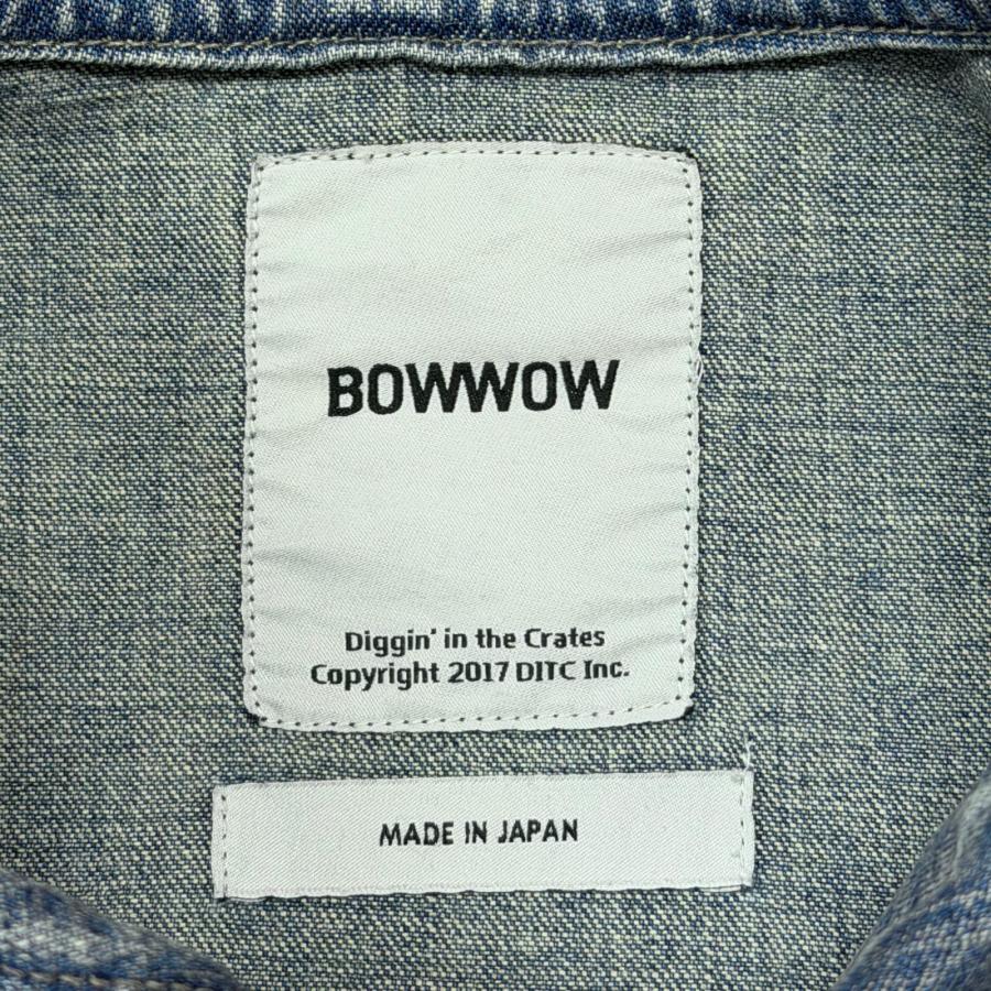 未使用品 BOWWOW バウワウ 25SS DUNGAREE JUMPER ダンガリージャンパー