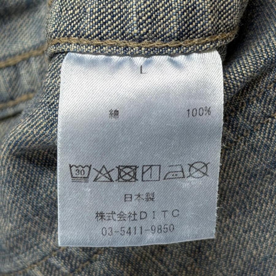 未使用品 BOWWOW バウワウ 25SS DUNGAREE JUMPER ダンガリージャンパー