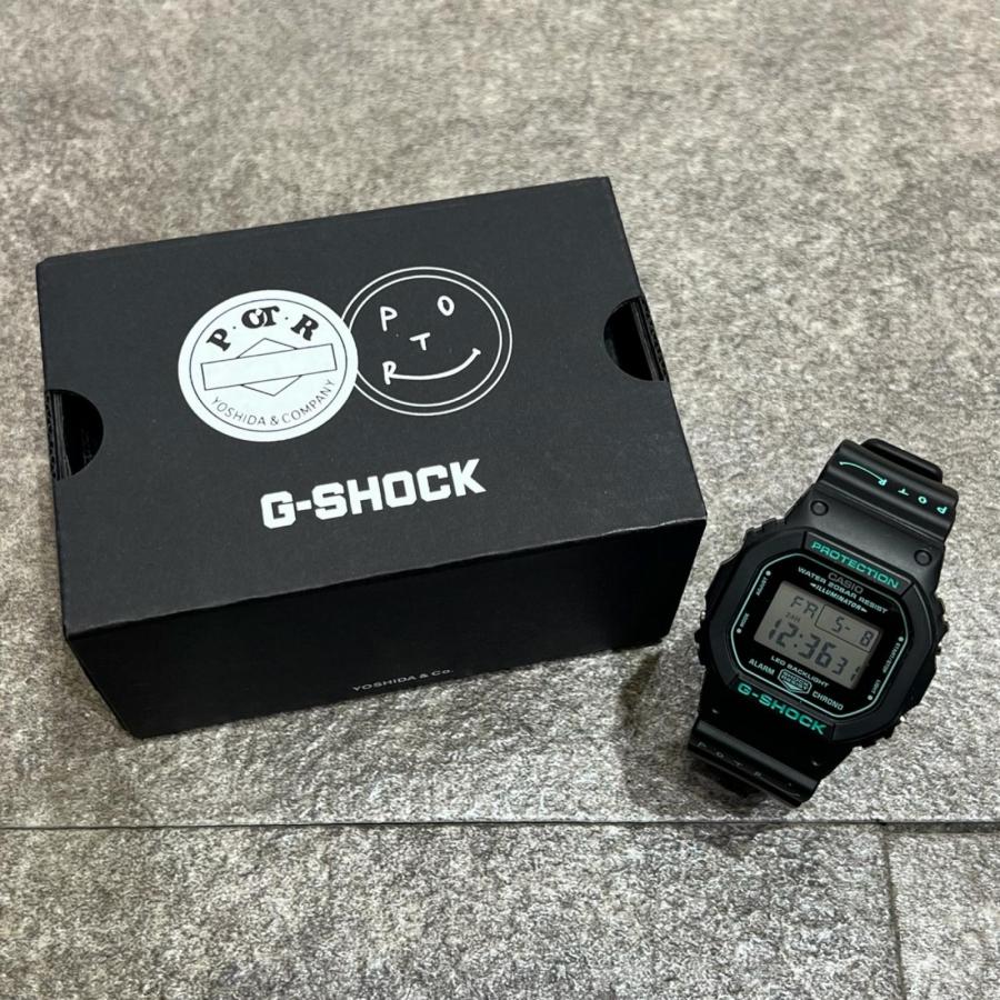 未使用品 G-SHOCK × POTR ジーショック DW-5600 デジタル腕時計 コラボ