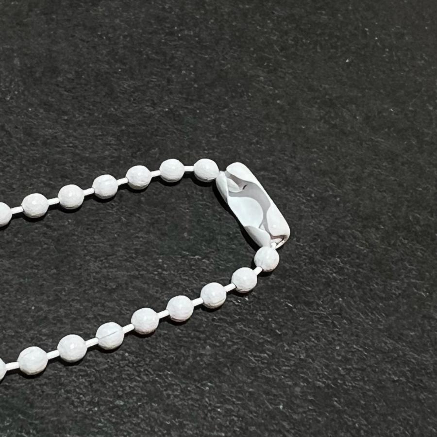 クロムハーツ　ラバーネックレス　CHクロス　ホワイト CHROME HEARTS クロムハーツ RUBBER CH CRS BALL ラバークロスボール