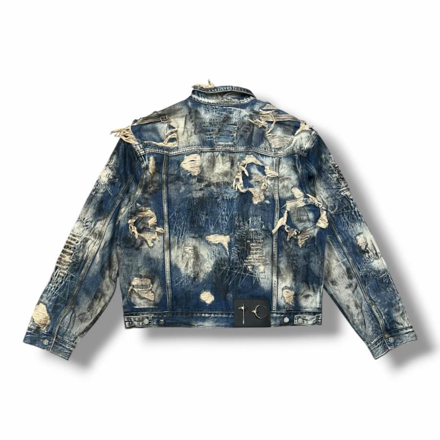 THUG CLUB サグクラブ 25AW ハードウォッシュド ダメージ デニム