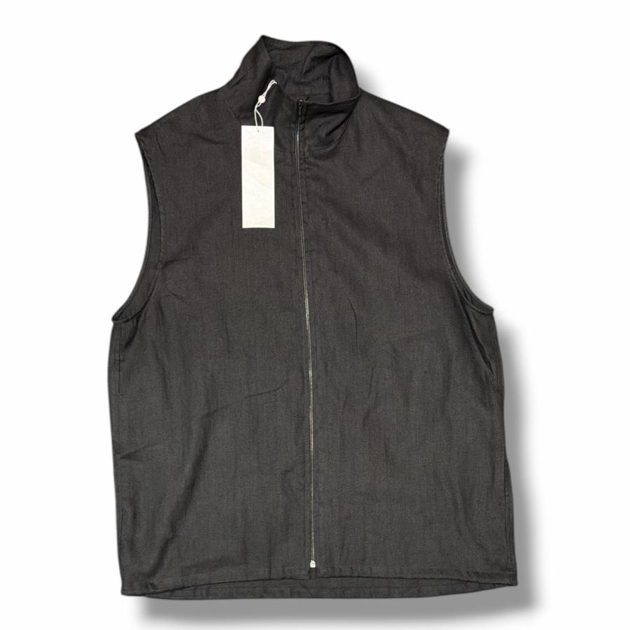 26ss Comoli コモリCanapa Vest カナパベスト 2 COMOLI コモリ 26SS カナパベスト ジレ D01-01020 ブラック 2 15113M