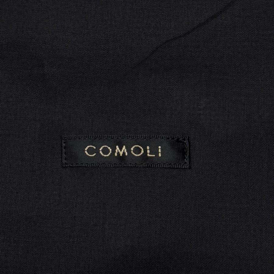 COMOLI コモリ 26SS カナパベスト ジレ D01-01020 ブラック 2 15113M