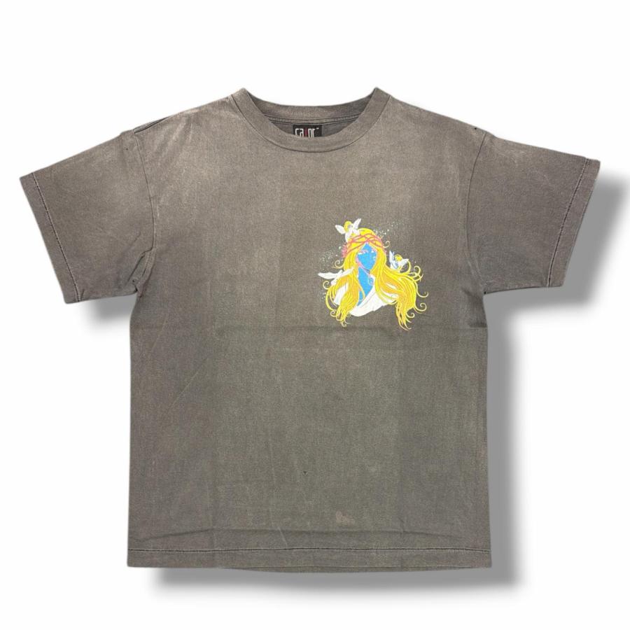 SAINT MICHAEL セントマイケル 23SS SS TEE / BLUE FACE ブルー 