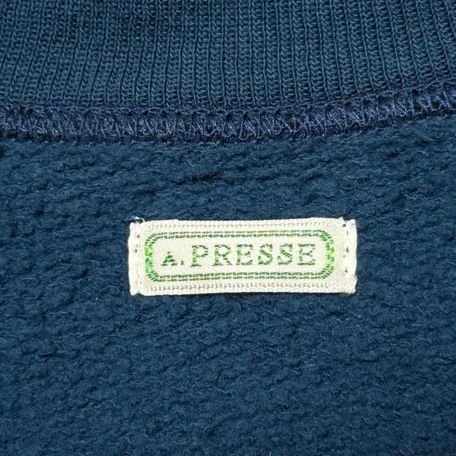 A.PRESSE アプレッセ 26SS Vintage Light Weight Sweatshirt  ブルー 2 15360Mの画像