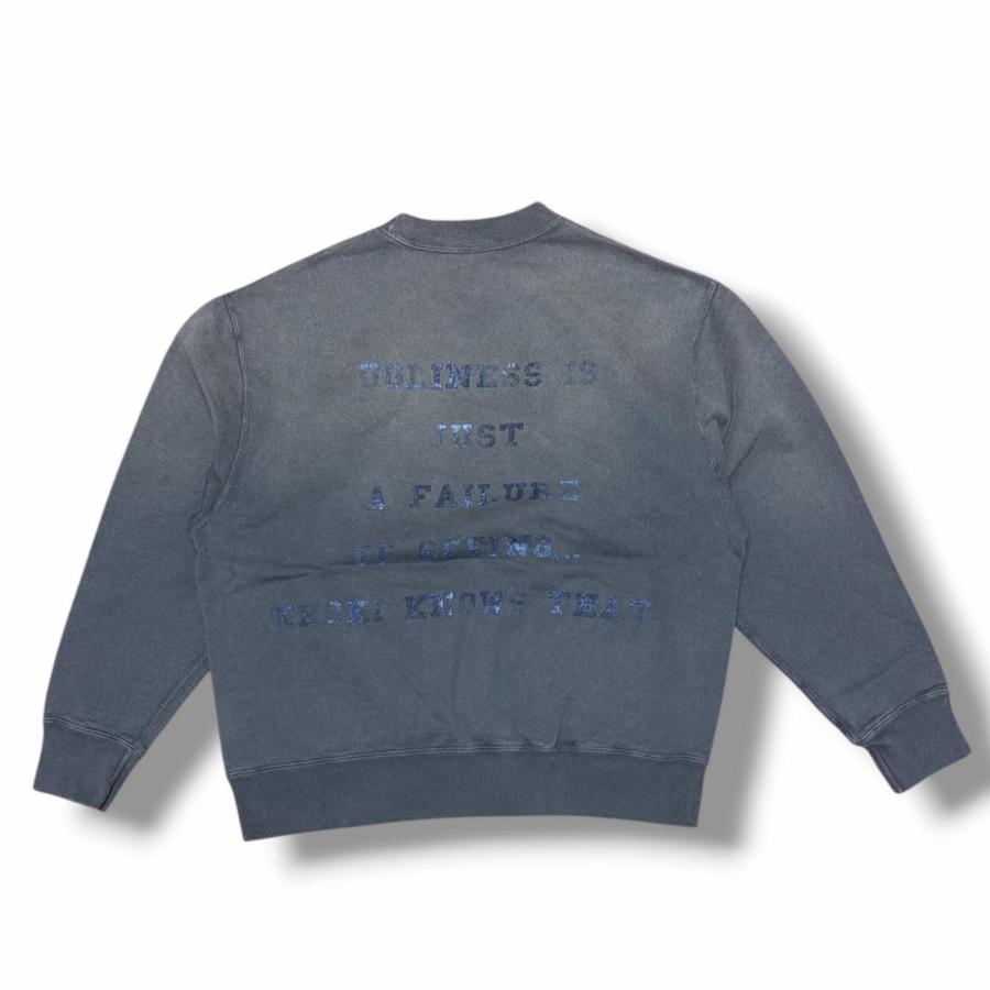 KHOKI コッキ 25SS Vintage-effect sweatshirt ヴィンテージ加工
