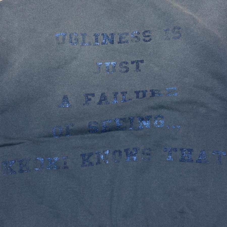 KHOKI コッキ 25SS Vintage-effect sweatshirt ヴィンテージ加工