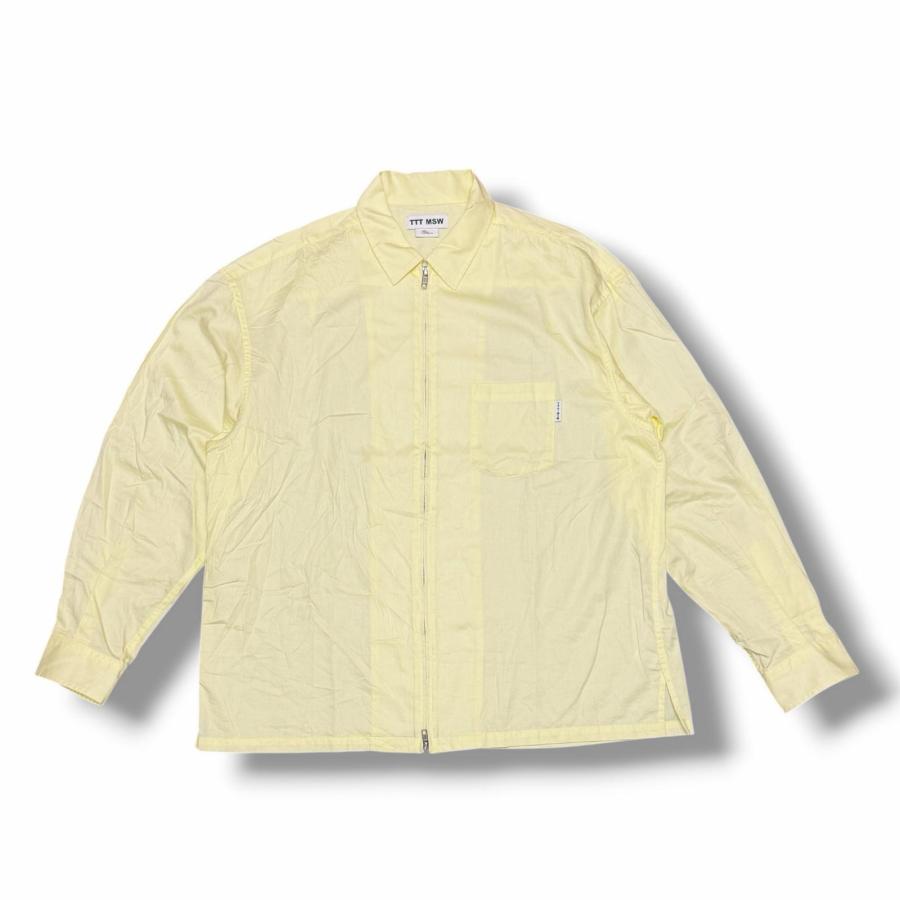 TTT_MSW ティーモダンストリートウェア 25AW ZIP UR SHIRT ジップ