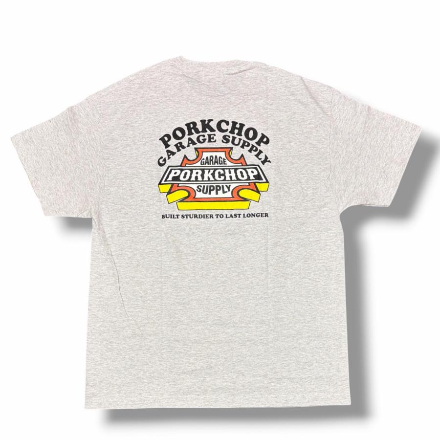 PORKCHOP GARAGE SUPPLY ポークチョップガレージサプライ 3D B&S TEE 