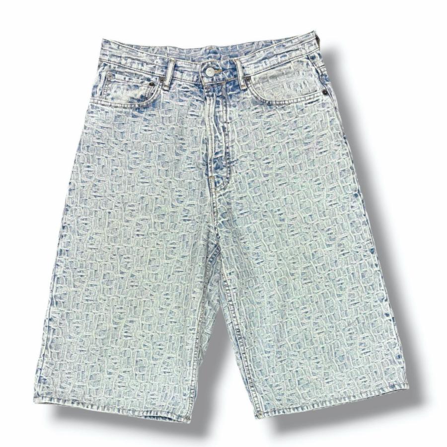 ACNE STUDIOS アクネストゥディオズ 24AW モノグラムデニムショート