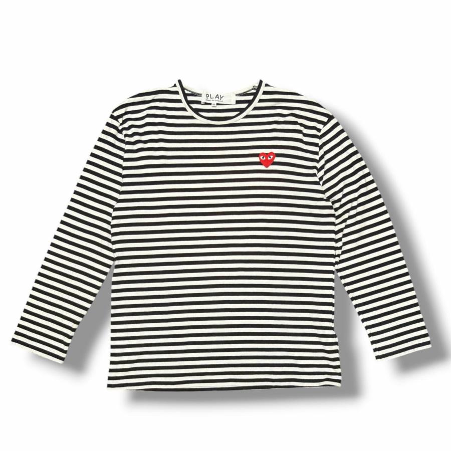 PLAY COMME des GARCONS プレイコムデギャルソン Border Long Sleeve T
