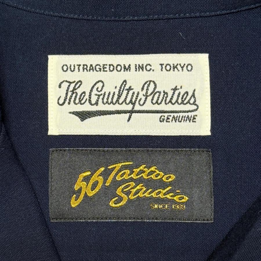 WACKO MARIA（ワコマリア） 未使用品 56 TATTOO STUDIO L/S HAWAIIAN