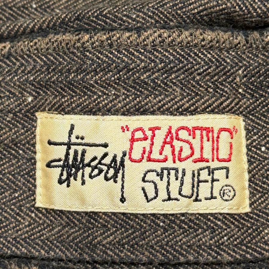STUSSY（ステューシー） OLD BEACH PANTS ヘリンボーンイージーパンツ
