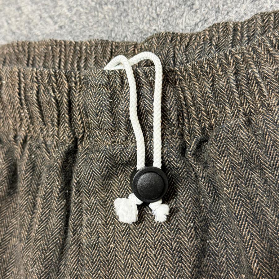 STUSSY（ステューシー） OLD BEACH PANTS ヘリンボーンイージーパンツ