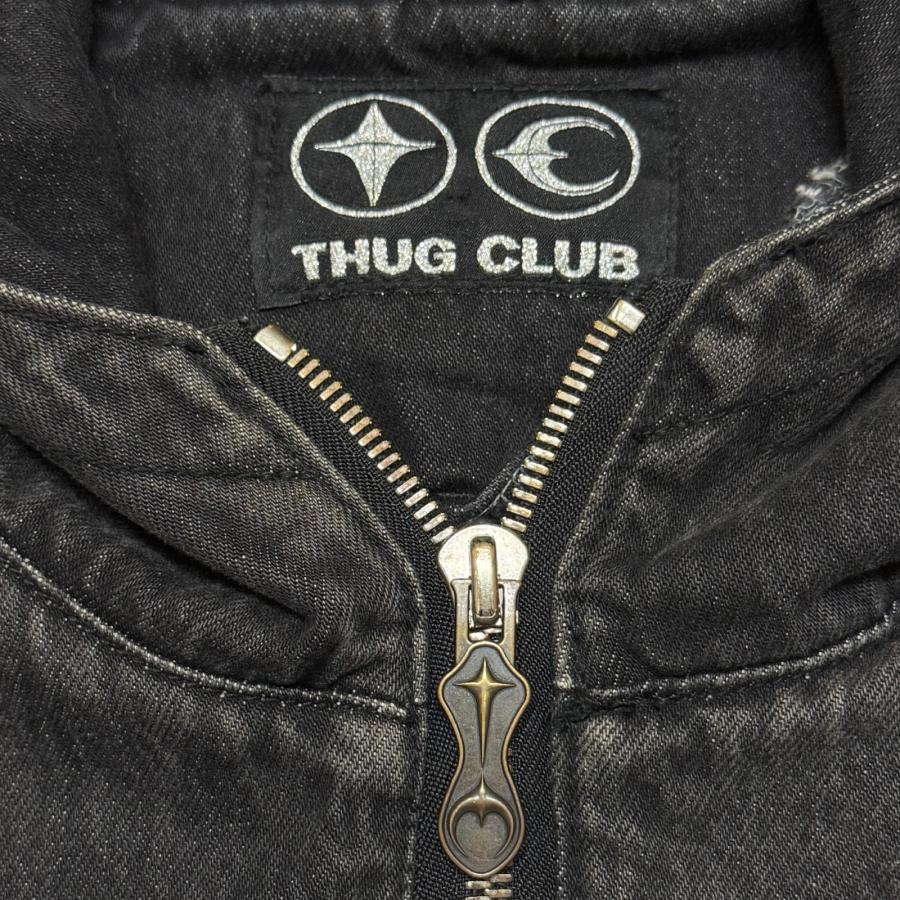 THUG CLUB サグクラブ 24AW BASIC EMBLEM DENIM JACKET ベーシック