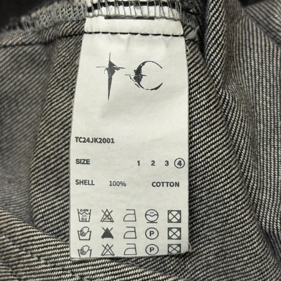 THUG CLUB サグクラブ 24AW BASIC EMBLEM DENIM JACKET ベーシック