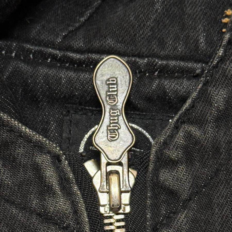 THUG CLUB サグクラブ 24AW BASIC EMBLEM DENIM JACKET ベーシック