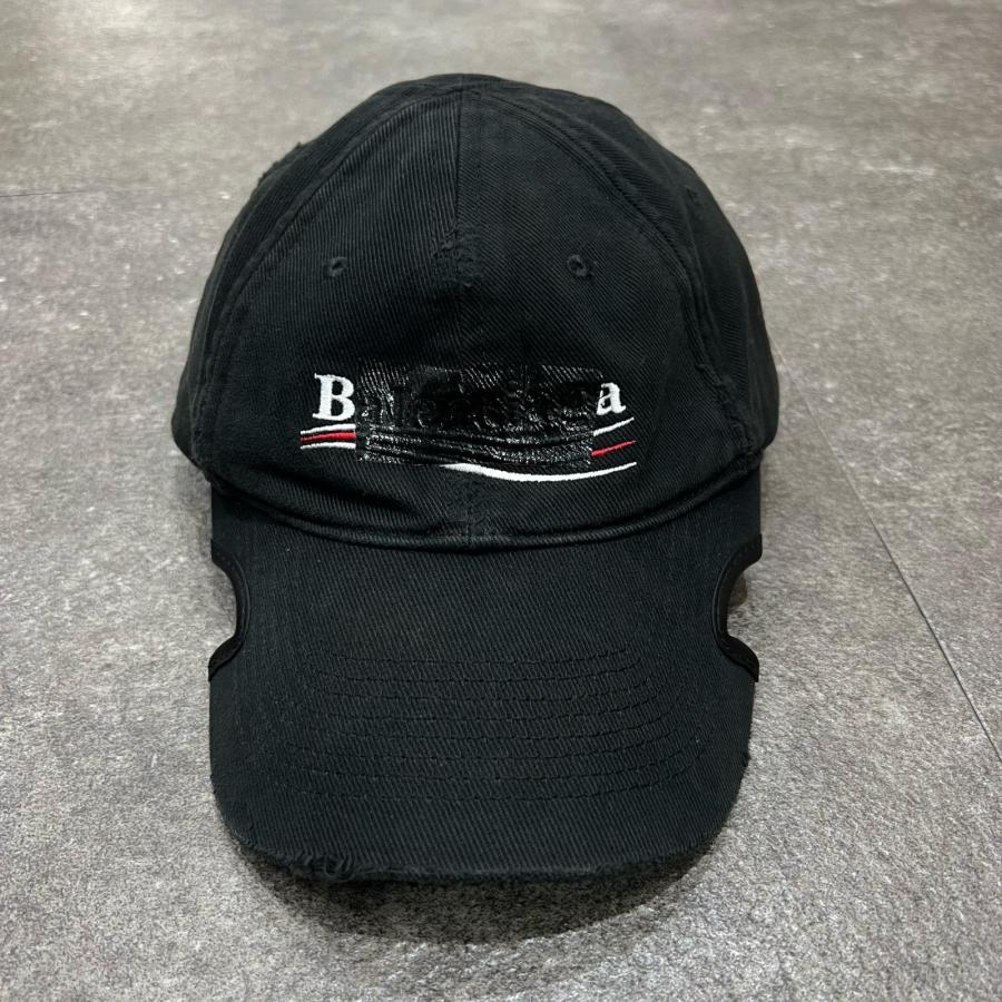 BALENCIAGA（バレンシアガ） GAFFER CAP ガファーキャップ テープロゴ 