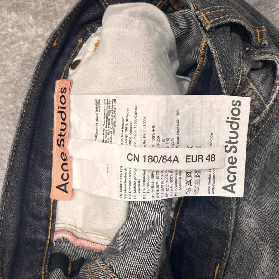 ACNE STUDIOS アクネストゥディオズ 2023M FN Black Trafalgar