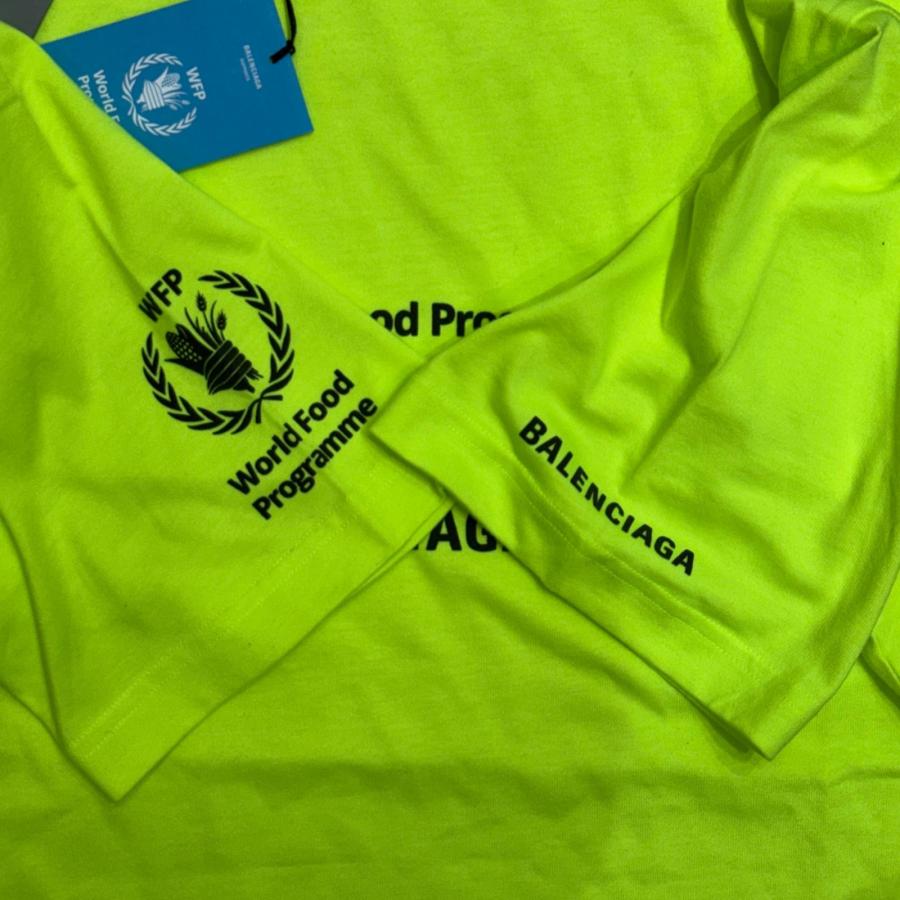 BALENCIAGA（バレンシアガ） WFP LOGO PRINT T-SHIRT ロゴプリントT