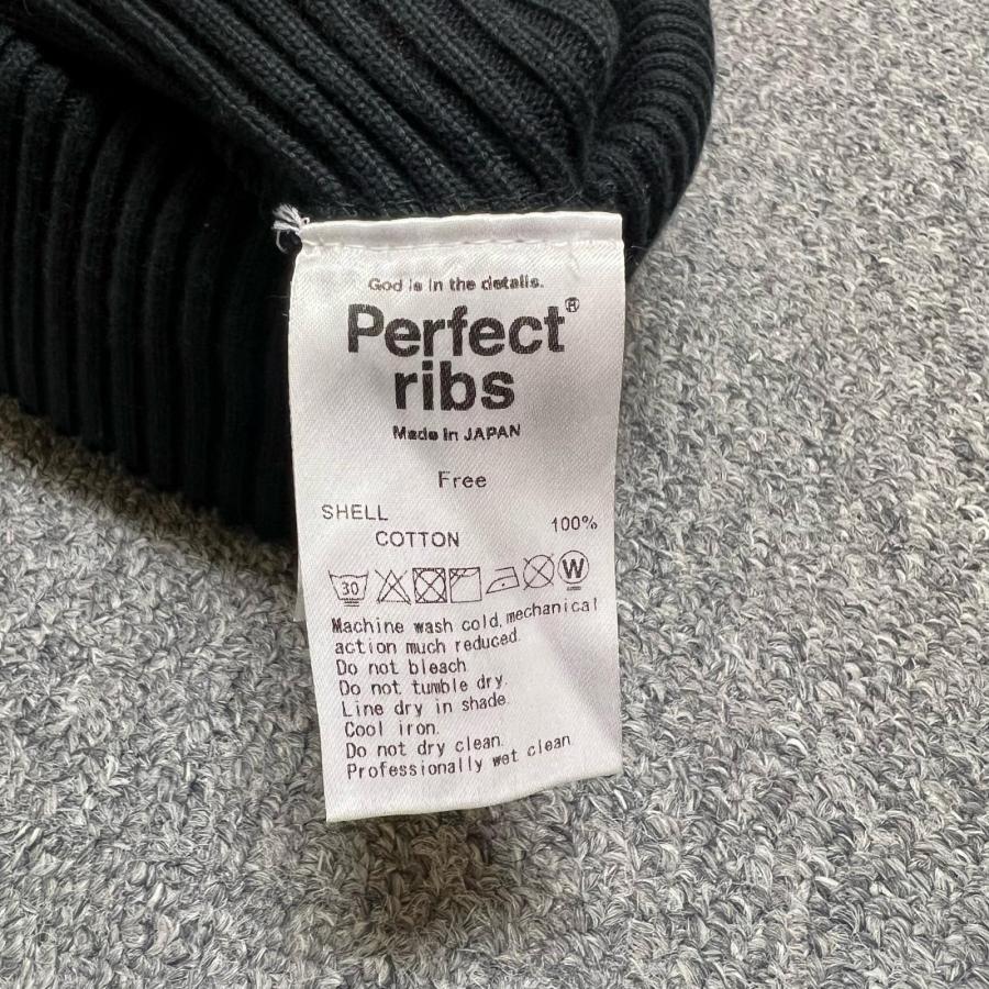 Perfect ribs パーフェクトリブス Rib Beanie Cap リブビーニー ニット