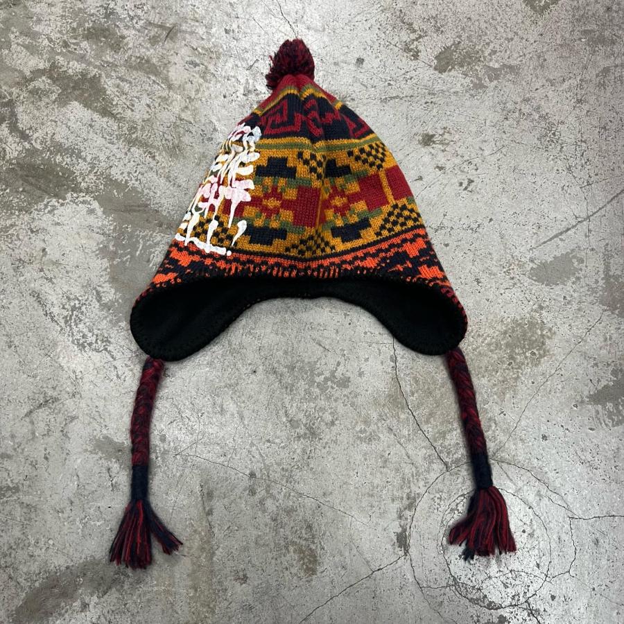 Supreme Scarf Beanie 美品　希少　レア　ビーニー　ニット帽 Supreme（シュプリーム） × THRASHER スラッシャー 24AW Earflap