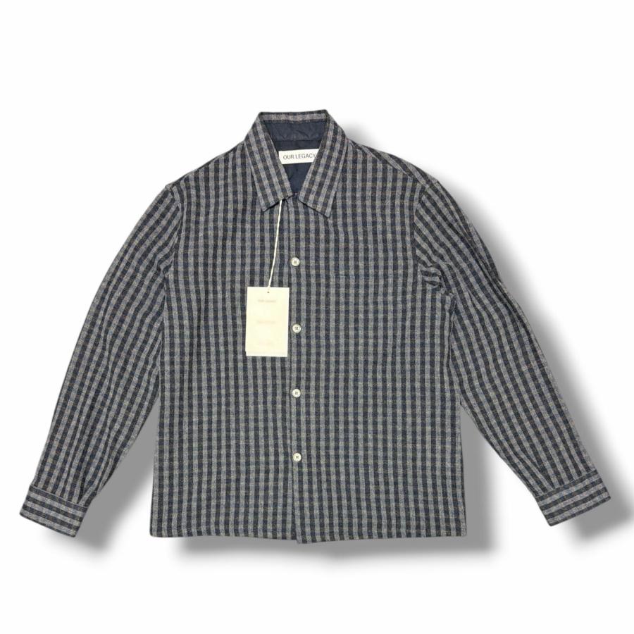 Our Legacy アワーレガシー HEUSEN SHIRT オープンカラーチェック